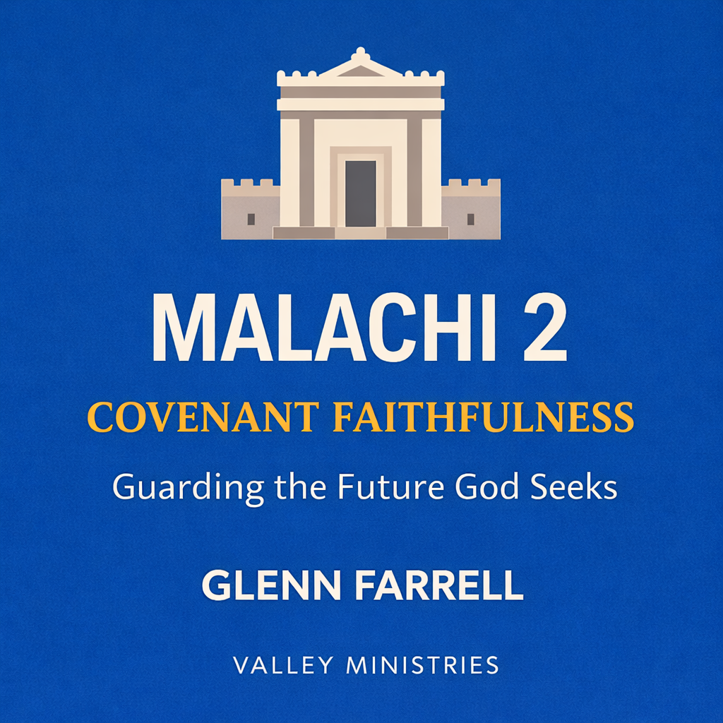 Malachi 2: Guarding the Future God Seeks